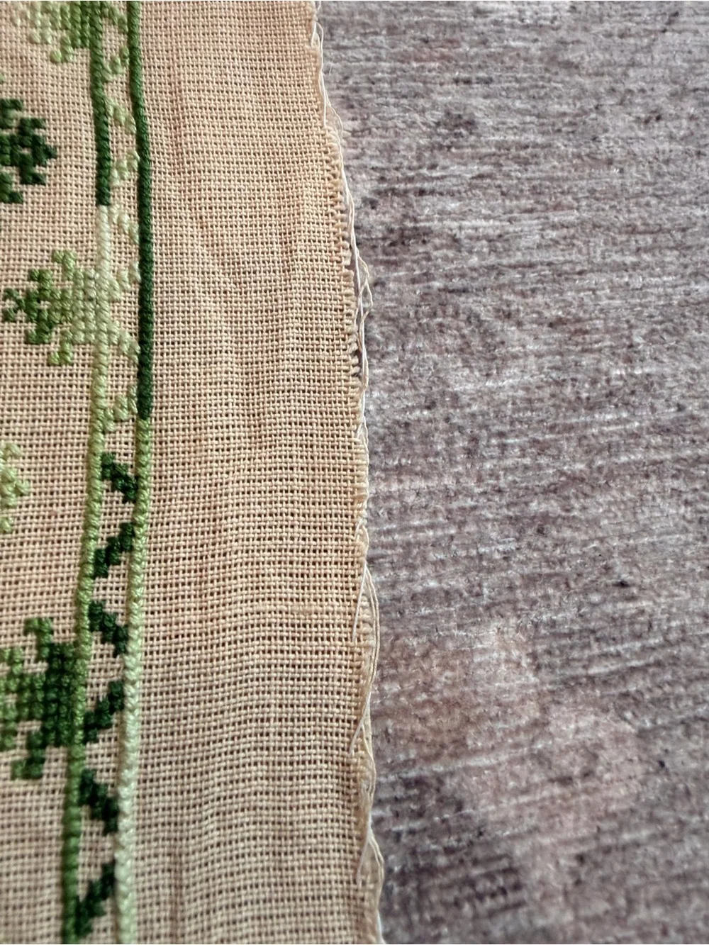 Vintage handmade greek